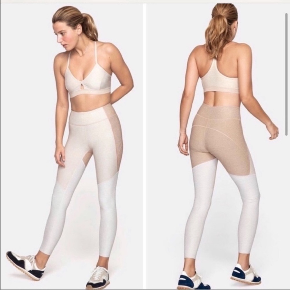 Outdoor Voices‎ 7/8 Tri-Tone Leggings Size: S